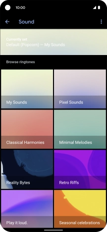 Press Pixel Sounds. Press Pixel Sounds.