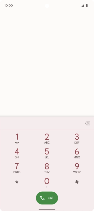 Slide your finger upwards starting from the bottom of the screen to return to the home screen.