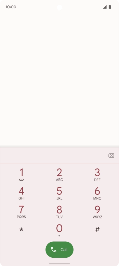 Slide your finger upwards starting from the bottom of the screen to return to the home screen.