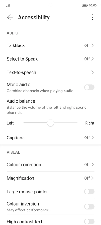 Press the required category below 