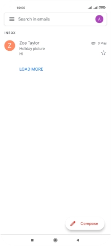 Press the profile icon.