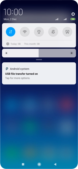 Press Tap for more options..