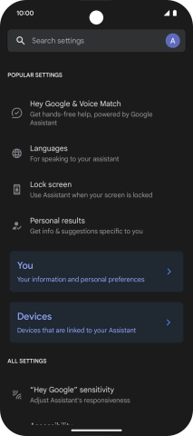Press Hey Google & Voice Match and follow the instructions on the screen to turn automatic activation of Google Assistant on or off.
