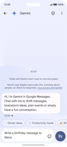 Write or say in your own words which topic you would like to use.