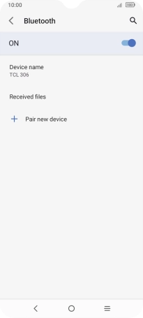 Press Pair new device.