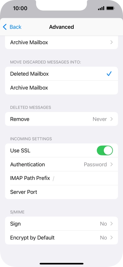 Press Authentication.