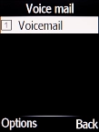 Highlight Voicemail.