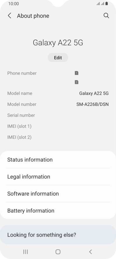 Press Software information.