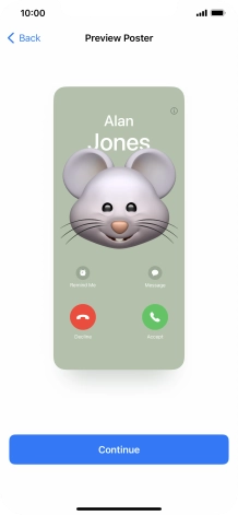 Press Continue. Press Continue.