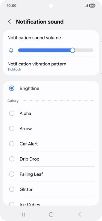Press the required message tones to hear them.