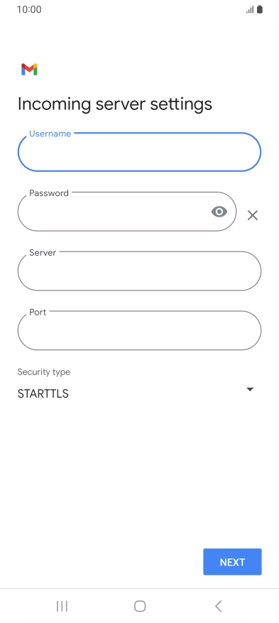 Press the field below Press the field below