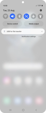Press the drop down list. Press the drop down list.