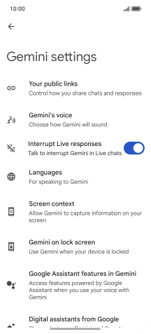 Press Languages and follow the instructions on the screen to select the required language.