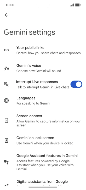 Press Languages and follow the instructions on the screen to select the required language.
