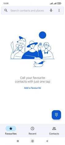 Press the menu icon. Press the menu icon.