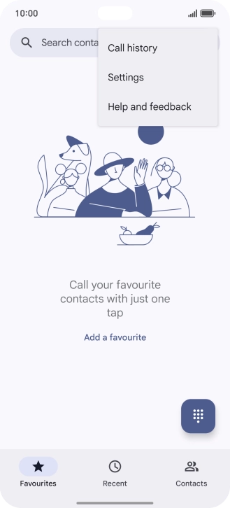 Press Settings. Press Settings.