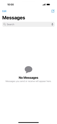 Press the new message icon.