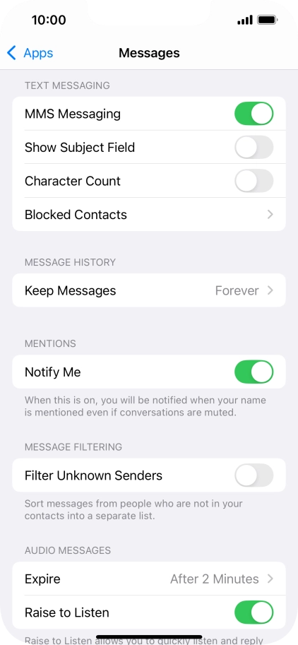 Slide your finger upwards starting from the bottom of the screen to return to the home screen.