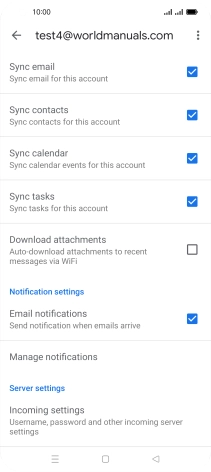 Press the field next to Press the field next to