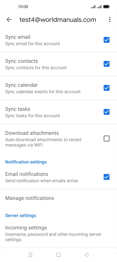 Press the field next to Press the field next to