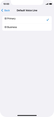 Press the required price plan.