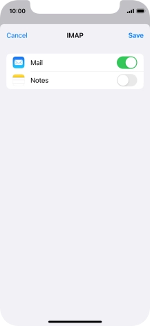Press Save. Your email account has now been set up. To select more settings for incoming and outgoing server, proceed with the following steps.