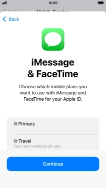 Press the required price plan.