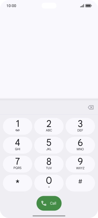 Press and hold number key 1 to call voicemail. Follow the instructions to listen to your messages.