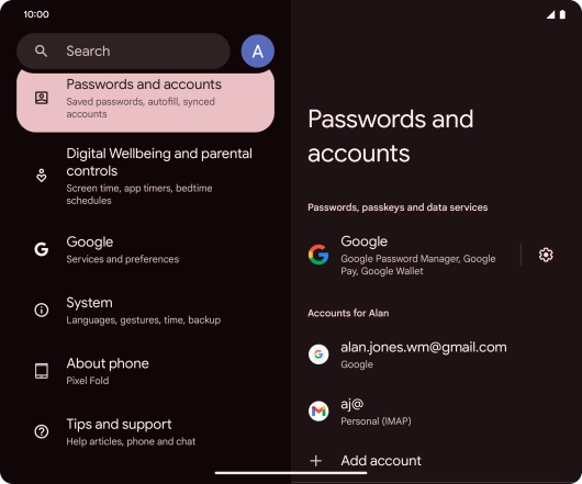 Slide your finger upwards starting from the bottom of the screen to return to the home screen.