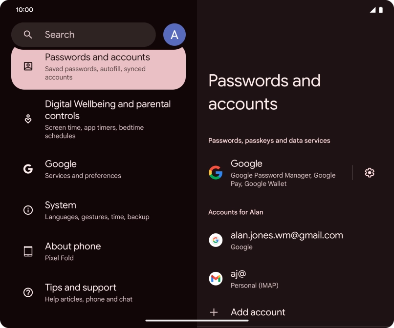 Slide your finger upwards starting from the bottom of the screen to return to the home screen.