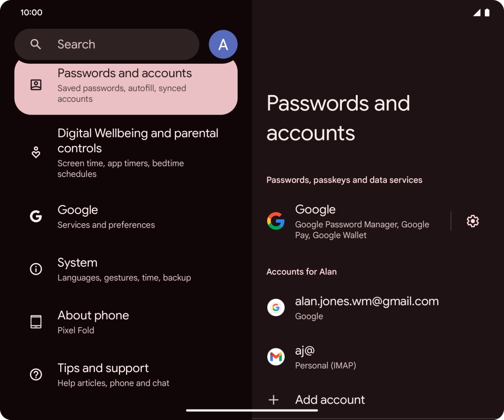 Slide your finger upwards starting from the bottom of the screen to return to the home screen.