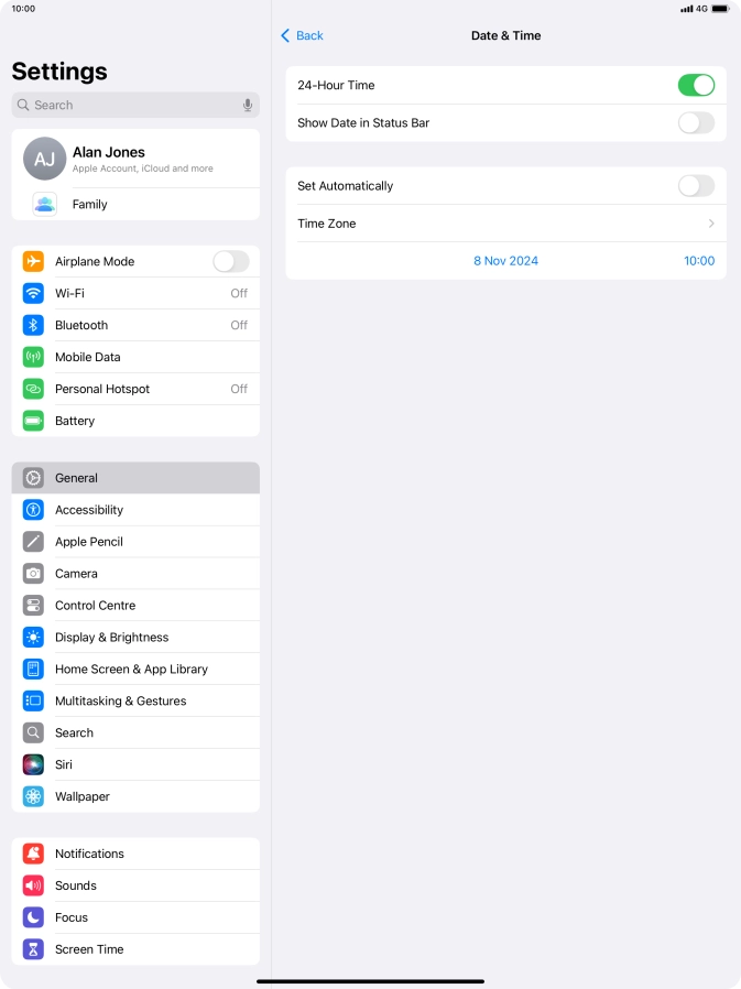 Press the indicator next to Press the indicator next to