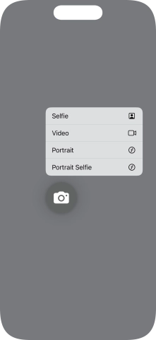 Press and hold the required function to see more actions.