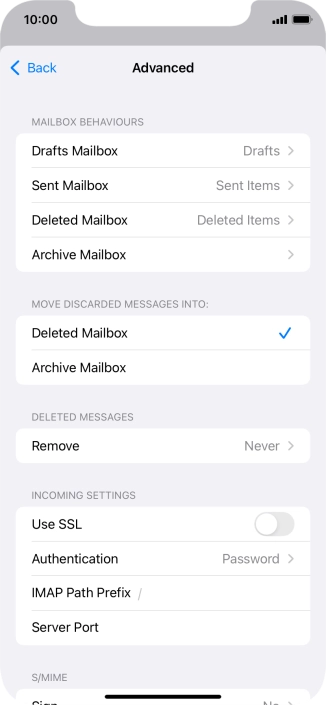 Press the indicator next to Press the indicator next to