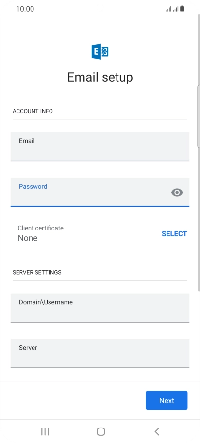 To turn on the function, press SELECT and follow the instructions on the screen to install the required certificate. To turn on the function, press SELECT and follow the instructions on the screen to install the required certificate.