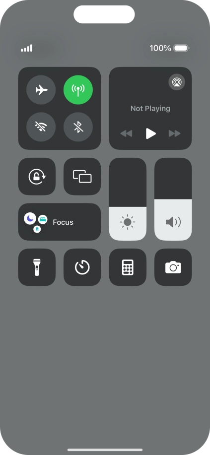 Press Focus. Press Focus.