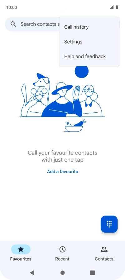 Press Settings. Press Settings.