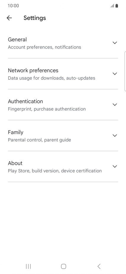 Press Network preferences.