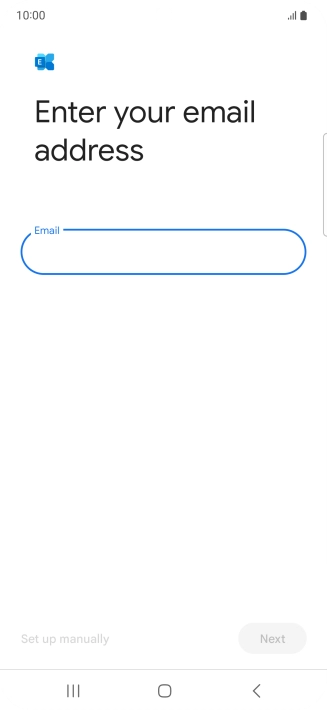 Press the field below 