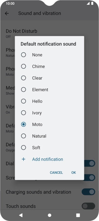 Press the required message tones to hear them. Press the required message tones to hear them.