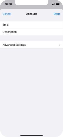 Press Advanced Settings.