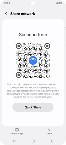 Place the QR code inside the camera frame on the other device to scan the code.