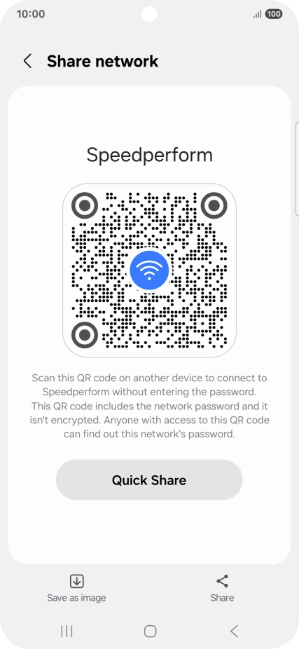 Place the QR code inside the camera frame on the other device to scan the code.
