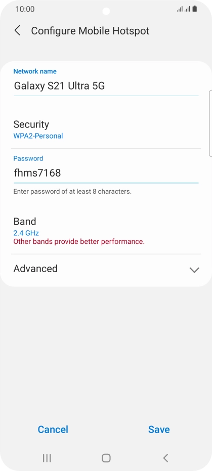 Press Save. Press Save.
