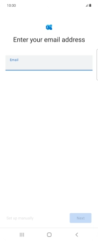 Press the field below 