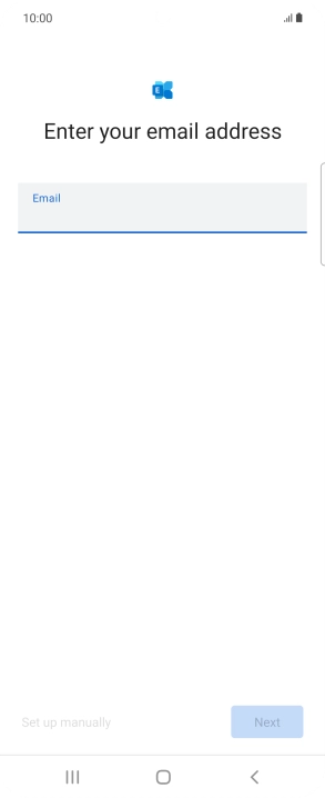 Press the field below 