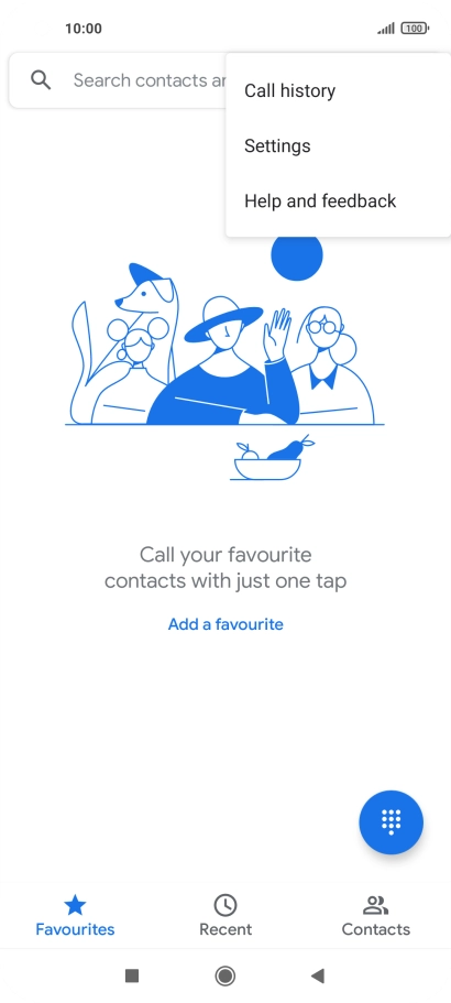 Press Settings. Press Settings.