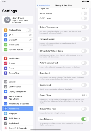 Press the indicator next to Press the indicator next to