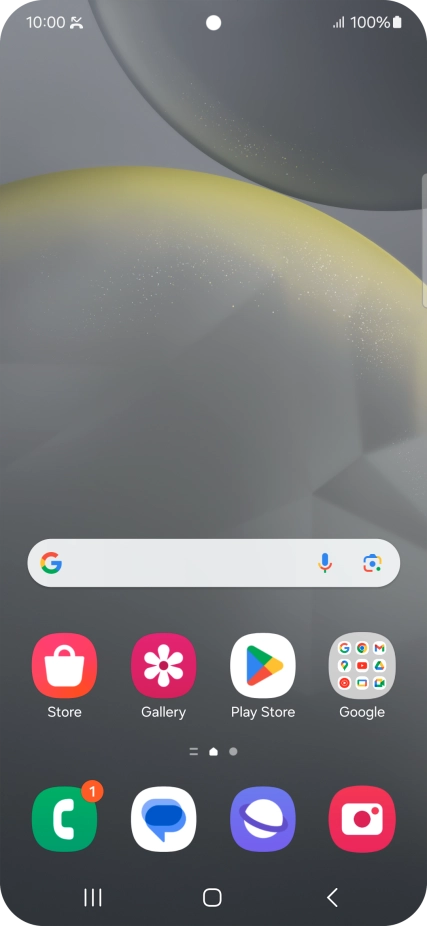 The missed calls icon shows that you have one or more missed calls.