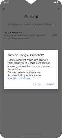 If you turn on the function, press TURN ON. If you turn on the function, press TURN ON.